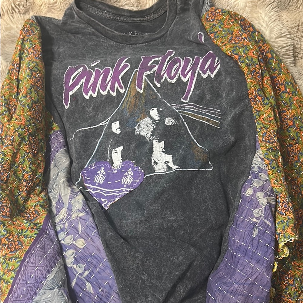Pink Floyd Kids Graphic T-Shirt - Black & Purple
